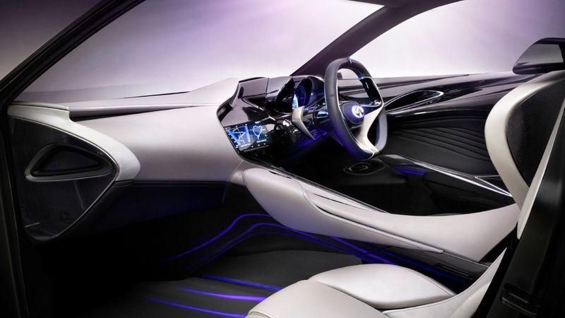 Illustration for article titled Photos Of Electric Infiniti Emerge-E Reveal Sleek Concept Supercar